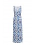 Φόρεμα Harmony 56636 με ώμο,  από βισκόζι σε γεωμετρικό print